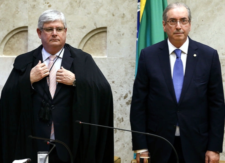 O TERRIVEL CUNHA, , QUE JANOT E O STF TEM MEDO: Câmara não votará projetos enquanto Senado não decidir sobre impeachment JANOT - cUNHA